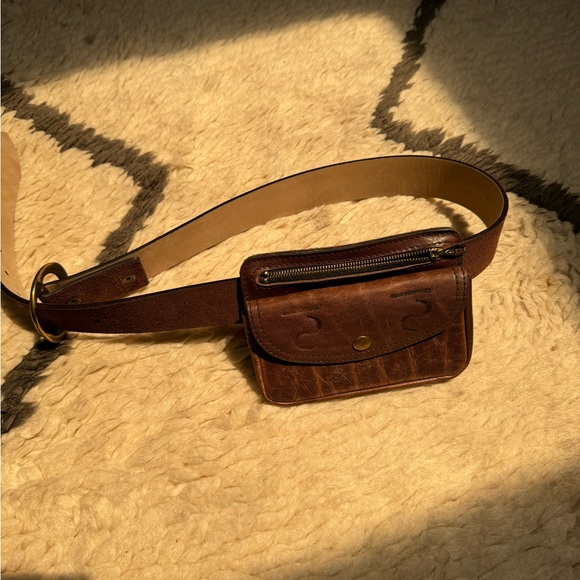 Vintage• Genuine Leather Belt Pouch - Picture 8 of 8